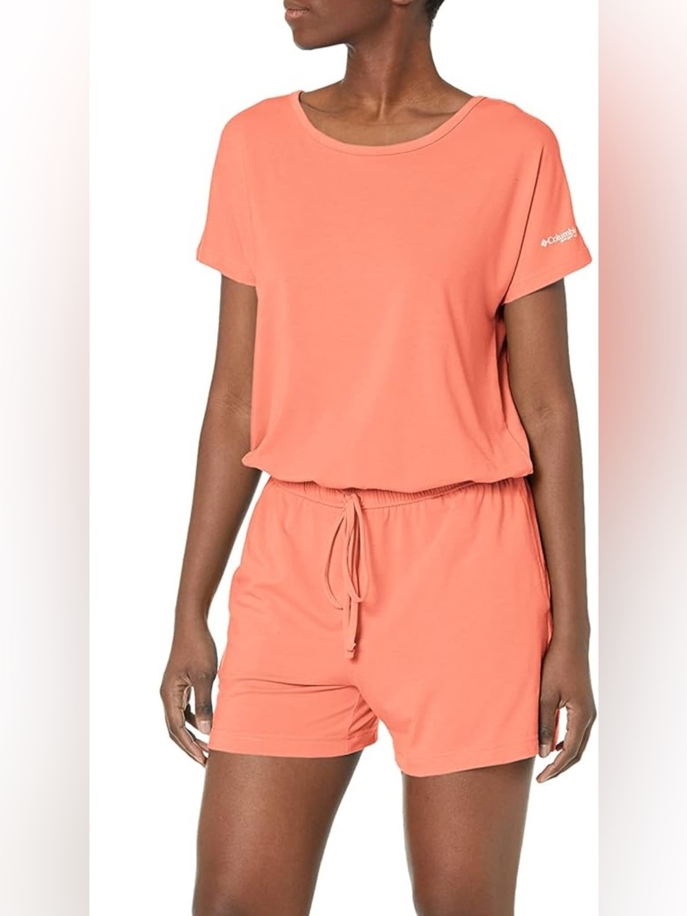 Women's Columbia PFG Peach Slack Water Knit Romper XXL